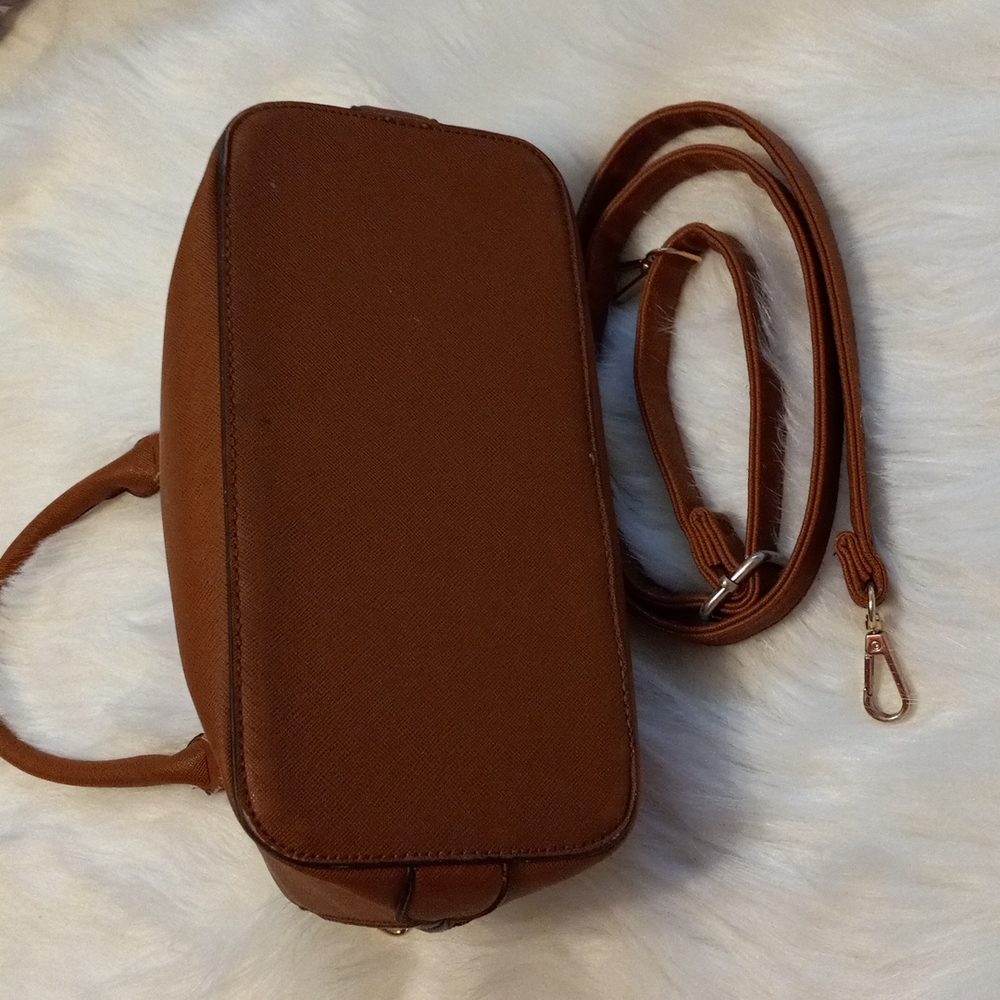 Brown shoulder/crossbody bag - Picture 5 of 9